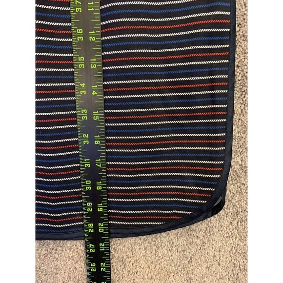 Tommy Hilfiger Womens Straight Striped Multicolor Skirt Back Zip Size 4 - Picture 8 of 9
